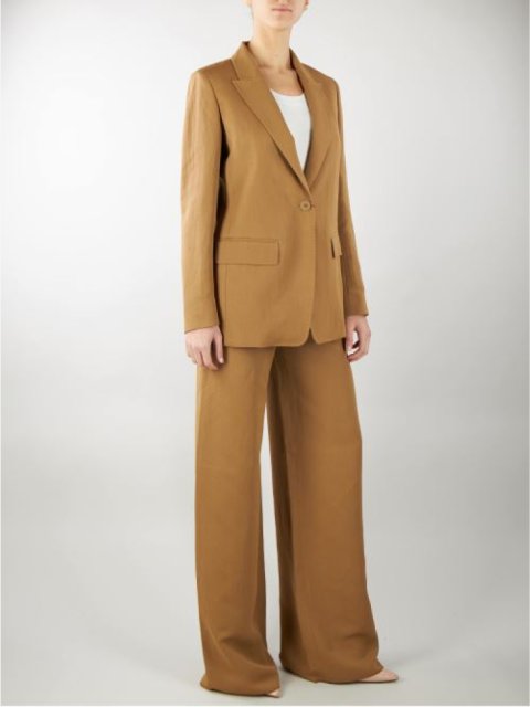 Коричневі брюки MAX MARA : фото 4 - Invogue