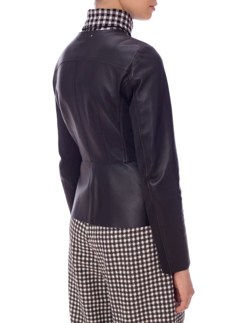Куртка шкіряна Marc Cain (1170): фото 6 - Invogue