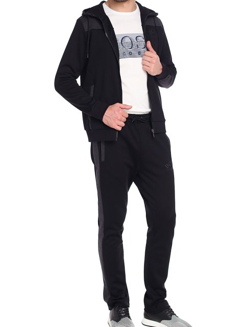 Чорні брюки BOSS : фото 3 - Invogue