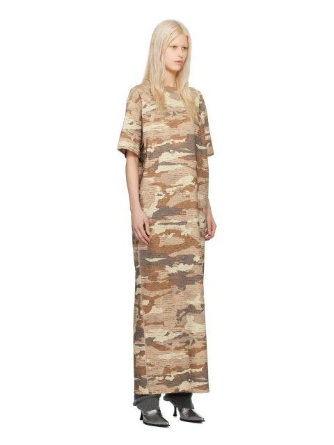 Коричневое платье ACNE STUDIOS: фото 1 - Invogue