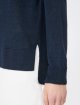 Темно-синій светр Max Mara з лляної пряжі: фото 4 - Invogue