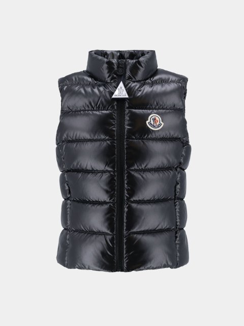 Чорний жилет MONCLER ENFANT : фото - Invogue