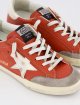 Помаранчеві снікерси GOLDEN GOOSE зі шкіри: фото 2 - Invogue