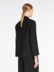Чорний жакет Max Mara з щільного льону: фото 3 - Invogue