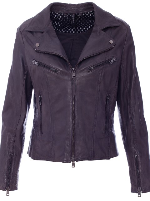 Куртка шкіряна Marc Cain (2702): фото 2 - Invogue