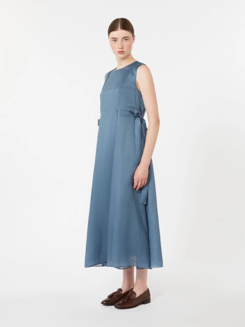 Блакитна сукня Max Mara: фото 3 - Invogue
