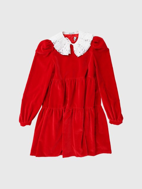 Красное платье IL GUFO: фото - Invogue