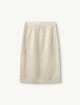 Кремовая юбка The Garment миди: фото 1 - Invogue