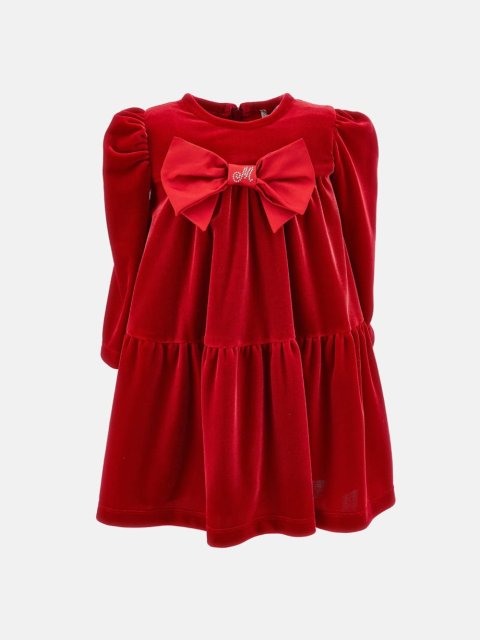 Червона сукня MONNALISA з бантом: фото - Invogue