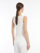 Білий топ Weekend Max Mara з віскозної пряжі: фото 3 - Invogue