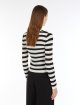 Чорно-білий кардиган Max Mara вовняно-шовковий: фото 3 - Invogue