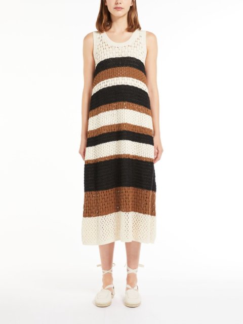 Коричневое платье WEEKEND MAX MARA: фото 1 - Invogue