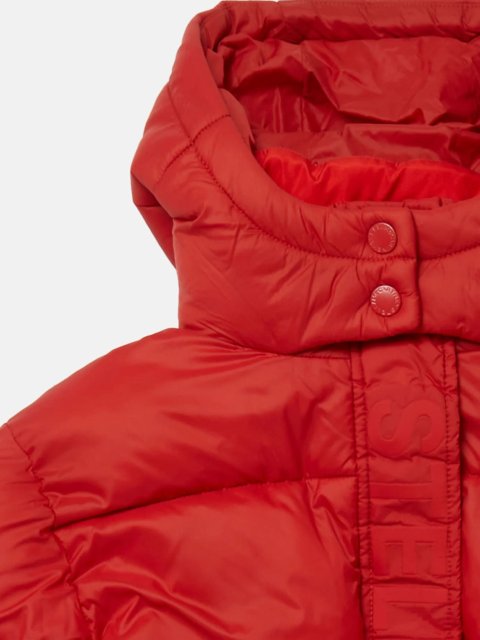 Червона куртка STELLA MCCARTNEY з капюшоном: фото 2 - Invogue