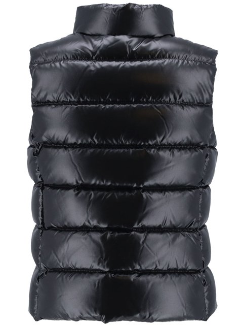 Чорний жилет MONCLER ENFANT : фото 2 - Invogue