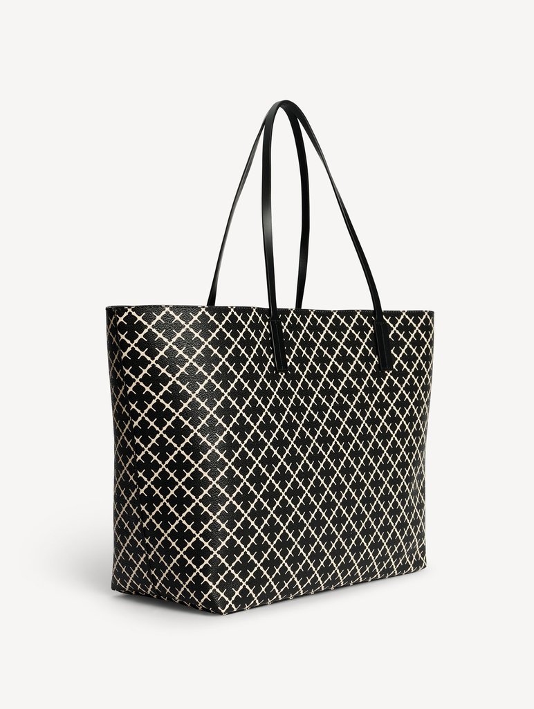 Черная сумка BY MALENE BIRGER с принтом: фото 1 - Invogue