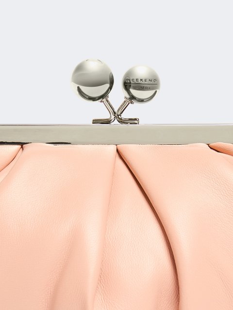 Розовая сумка Pasticcino Weekend MaxMara кожаная: фото 3 - Invogue