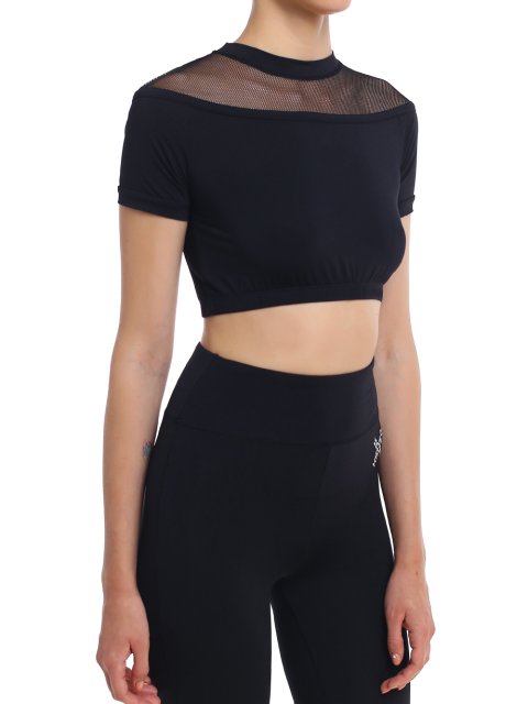 Чёрная футболка KENZO: фото 3 - Invogue