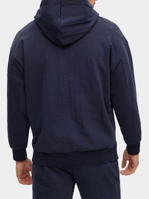 Темно-синее худи BOSS: фото 2 - Invogue