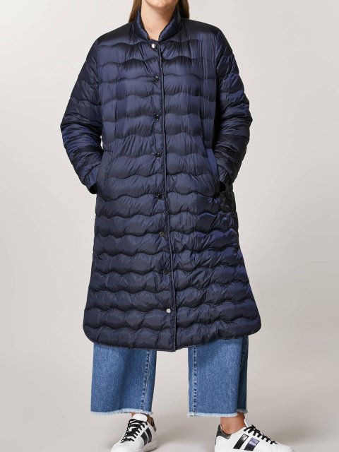 Тёмно-синяя куртка PERSONA: фото - Invogue