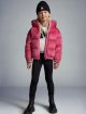 Розовая куртка MONCLER ENFANT: фото 4 - Invogue