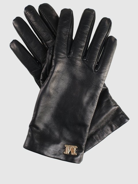Чорні рукавички MAX MARA : фото 2 - Invogue
