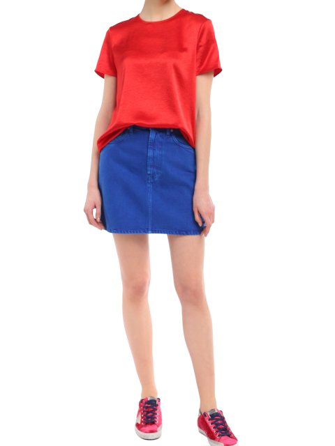 Синя спідниця HELMUT LANG : фото 1 - Invogue