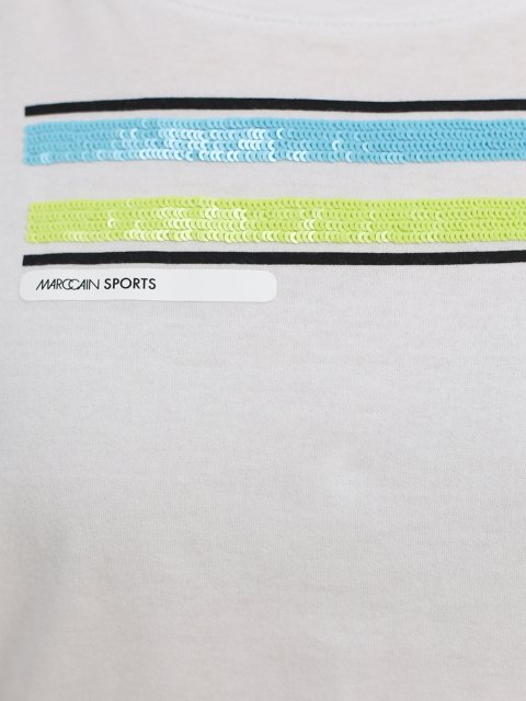 Біла футболка MARC CAIN : фото 6 - Invogue