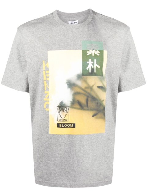 Сіра футболка KENZO : фото - Invogue