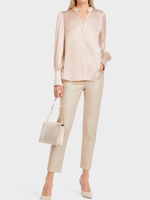 Розовая блуза MARC CAIN: фото 5 - Invogue