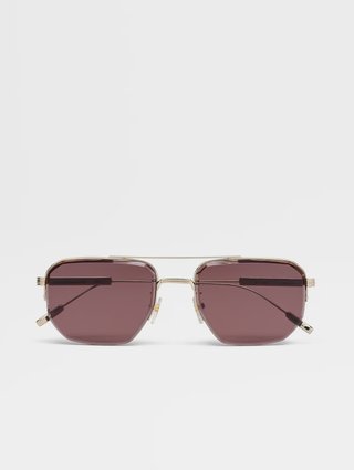Коричневі окуляри ZEGNA : фото - Invogue