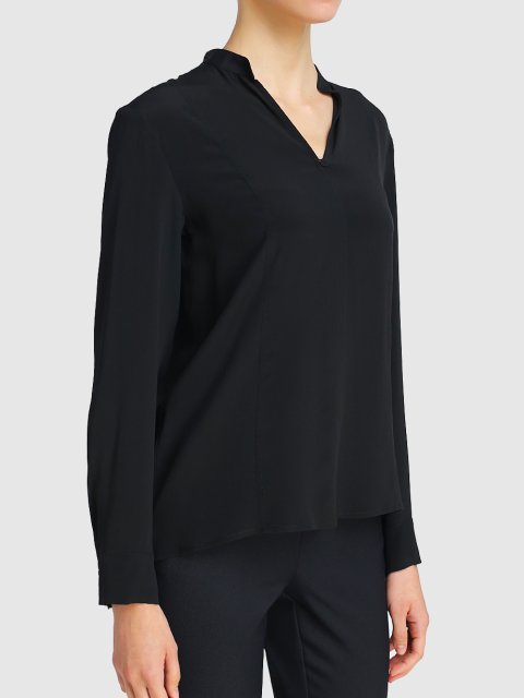 Чорна блуза MARELLA : фото 3 - Invogue