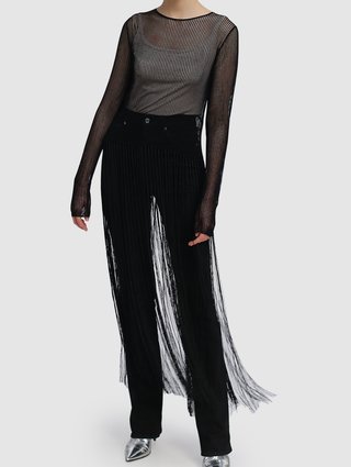Чёрные джинсы HELMUT LANG: фото 1 - Invogue