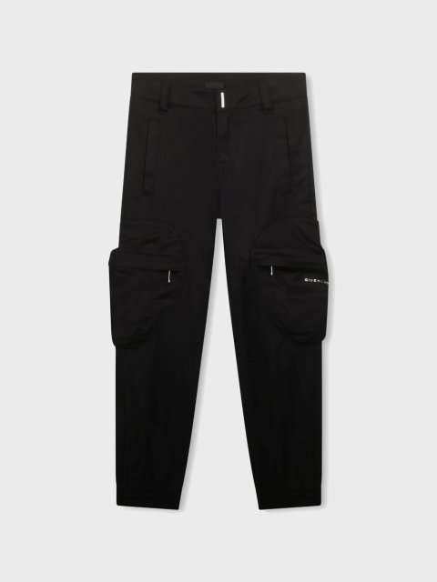 Чорні штани GIVENCHY KIDS : фото - Invogue