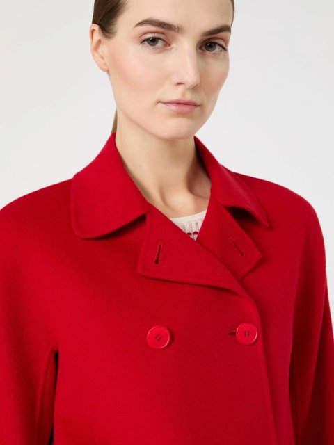 Червоний жакет MAX MARA з вовни, кашеміру та шовку: фото 4 - Invogue