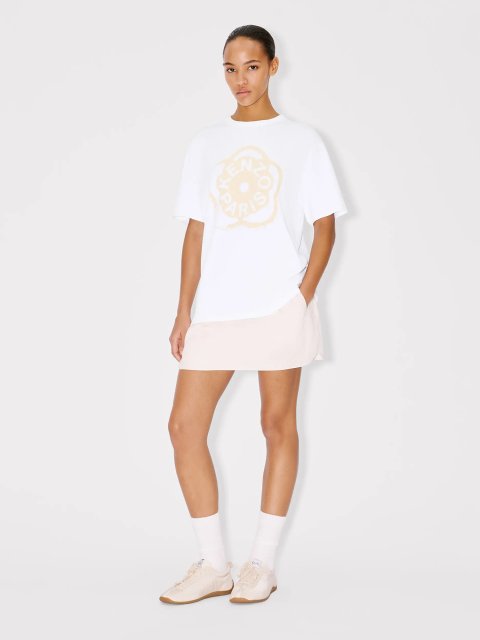 Біла футболка Kenzo вільного крою: фото 1 - Invogue