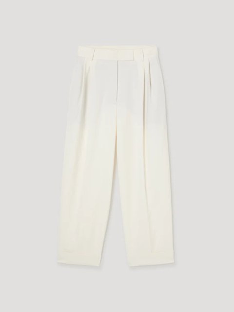 Білі брюки Róhe з суміші вовни: фото - Invogue