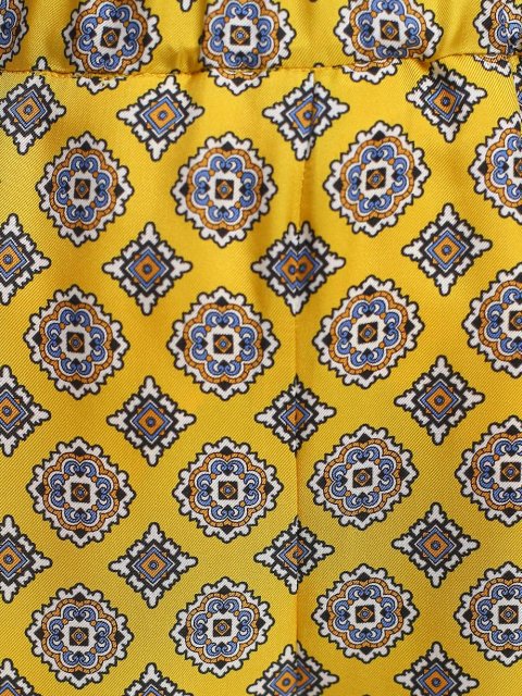 Жёлтые брюки MAX MARA: фото 7 - Invogue