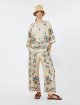 Молочні брюки WEEKEND MAX MARA з шовкової саржі: фото 1 - Invogue