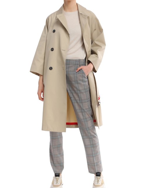 Бежевый плащ WEEKEND MAX MARA: фото 3 - Invogue