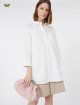 Біла сорочка WEEKEND MAX MARA з бавовни: фото 4 - Invogue