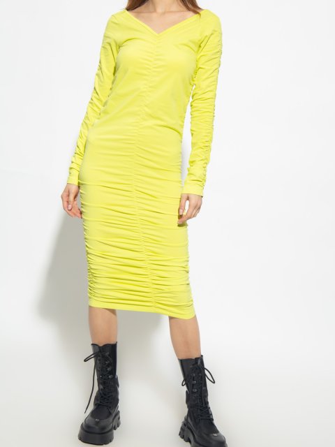 Жовта сукня HELMUT LANG : фото 1 - Invogue