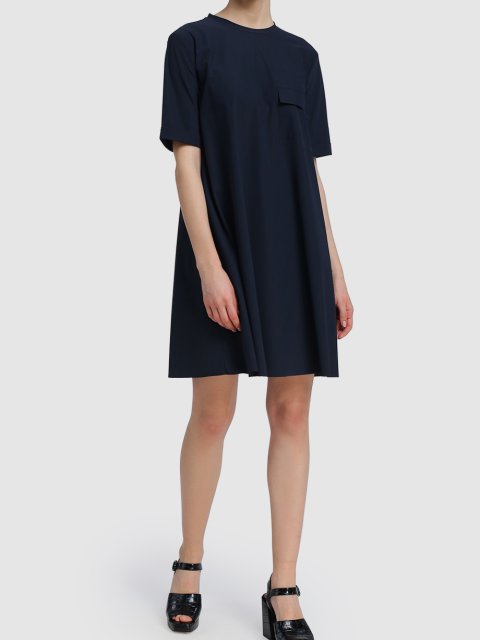 Тёмно-Синее платье MAX&CO: фото 1 - Invogue