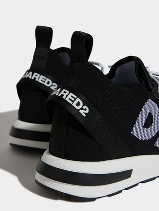 Чорні кросівки DSQUARED KID : фото 4 - Invogue