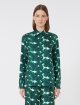 Зелена сорочка MAX MARA з шовку: фото 2 - Invogue