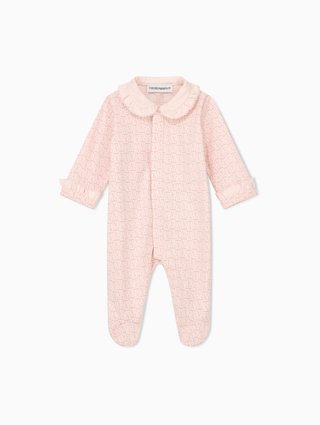 Розовый комбинезон Emporio Armani из хлопка: фото - Invogue