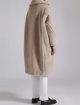Палеве пальто Teddy oversize Max Mara з бленду альпаки та шовку: фото 2 - Invogue