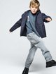 Темно-синяя куртка Emporio Armani из полиэстера: фото 1 - Invogue
