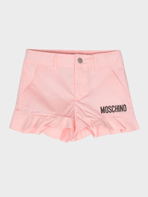 Рожеві шорти MOSCHINO KIDS : фото - Invogue