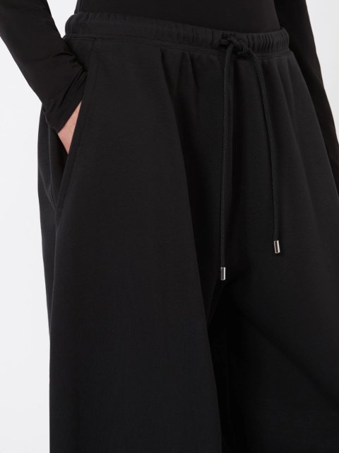 Чёрные брюки Sportmax из хлопка: фото 4 - Invogue
