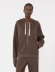 Шоколадне худі MAX MARA з суміші бавовни: фото 2 - Invogue